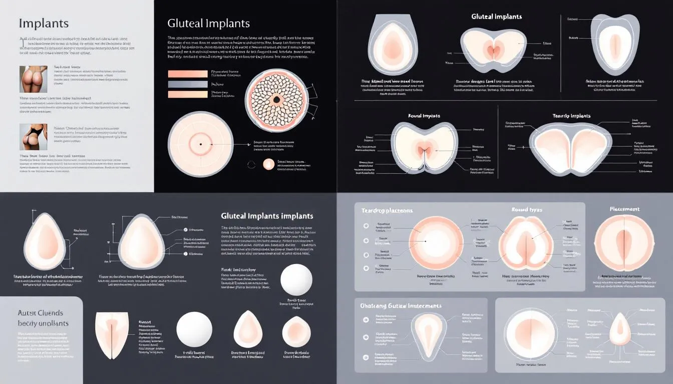 Un'immagine che mostra diversi costi associati alle protesi glutee.