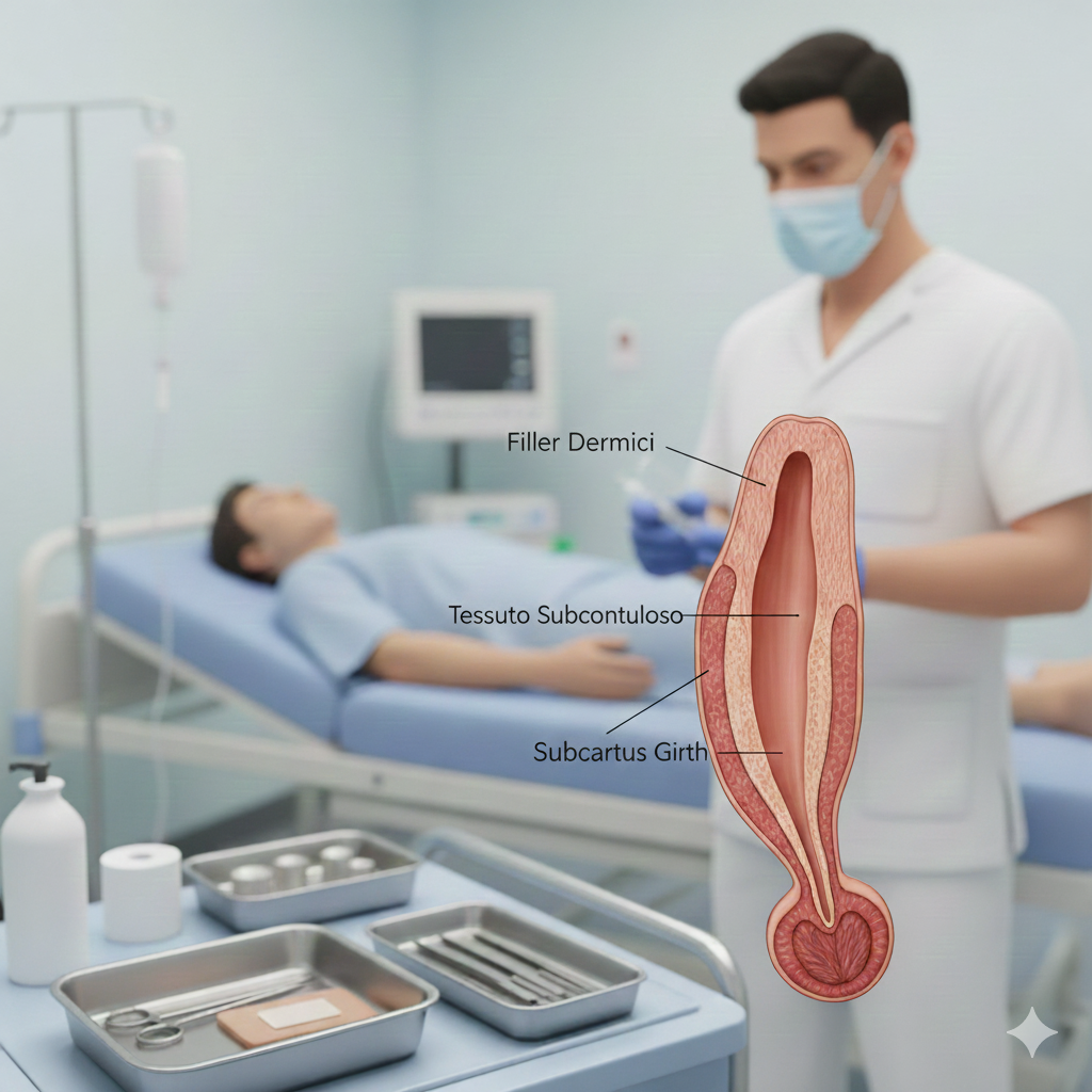 Filler penieno per aumento del volume