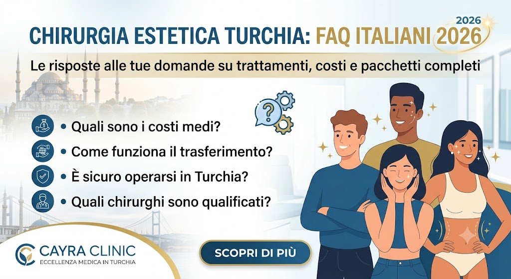 Chirurgia Estetica Turchia- FAQ Italiani 2026