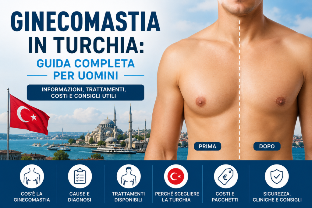 Ginecomastia in Turchia- guida completa per uomini