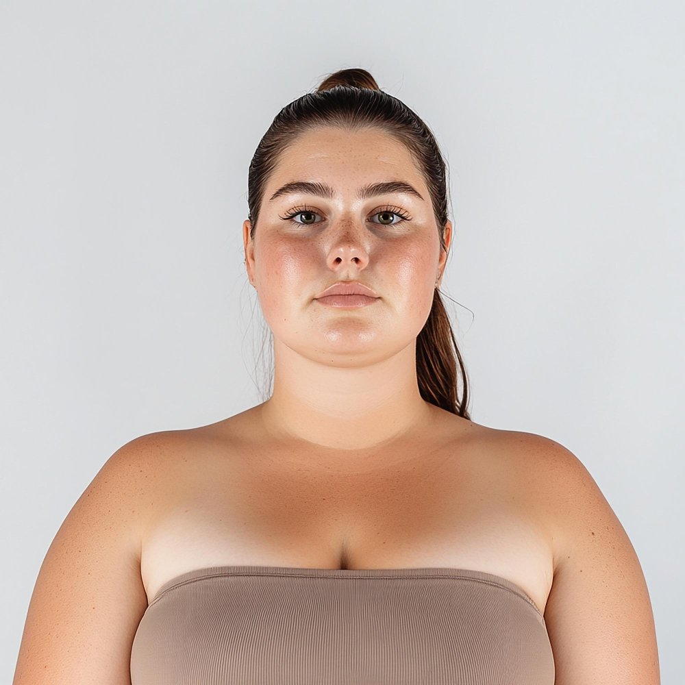 Profilo prima e dopo la liposuzione del sottomento